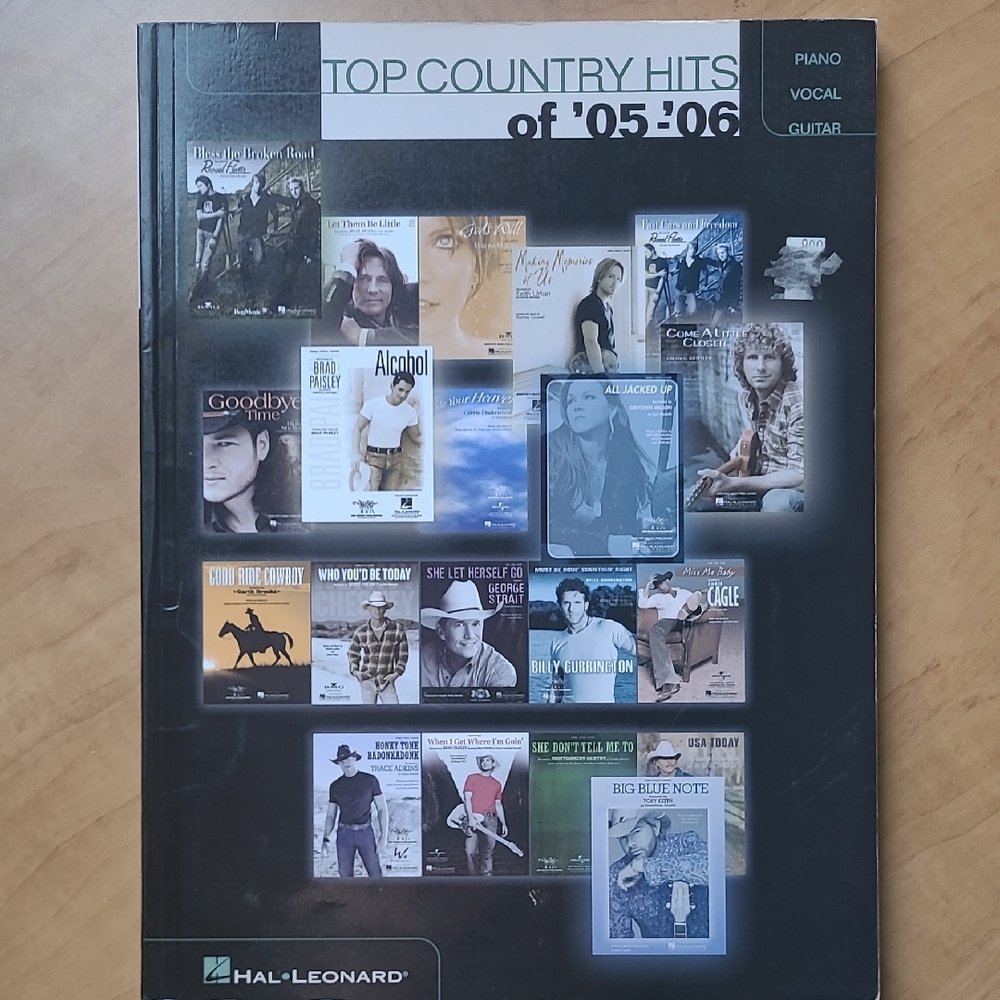 Top Country Hits of '05-'06 Songbook